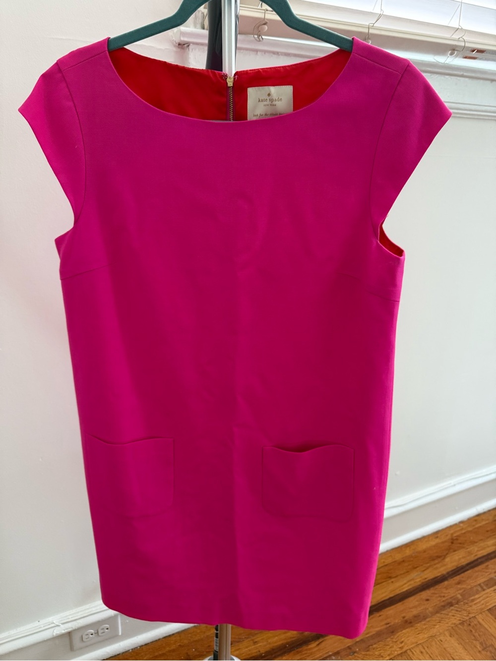 Kate Spade Fuchsia Mini Sheath Dress
